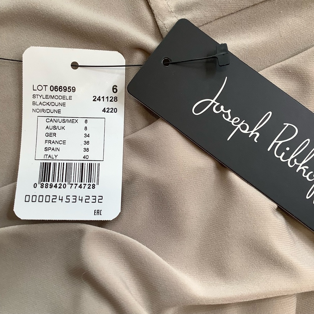 JOSEPH RIBKOFF Two Tone Colour Block Midi Cocktail Dress NWT 6 - Picture 9 of 13